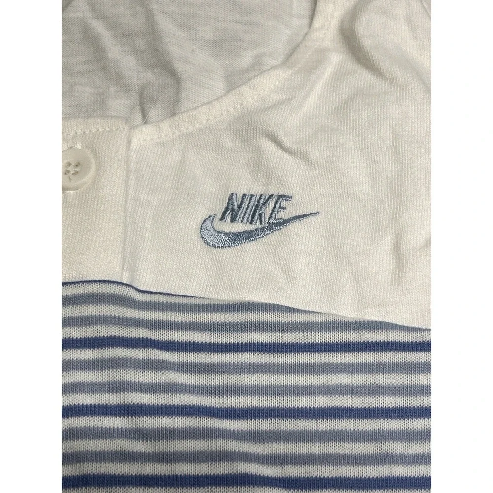 Vintage 90s Nike Tank Top Womens Size M Tennis Golf Sleeveless Top Preppy Swoosh